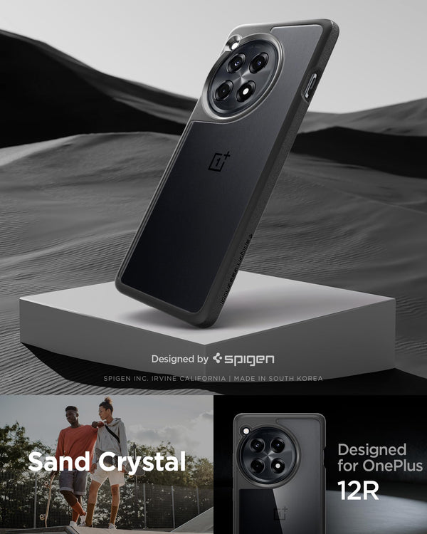 Sand Crystal Back Cover Case Compatible with OnePlus 12R