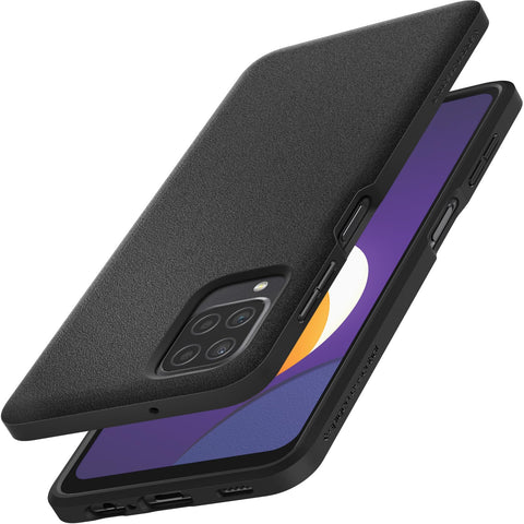 Sand Blast Back Cover Case Galaxy M12 | F12 | A12 (TPU | Matte Black)