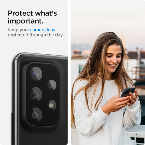 Optik Camera Lens Protector for Galaxy A53 / A33 / A73 5G - 2 Pack