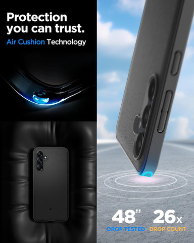 Galaxy M55/F55 5G Sand Blast Back Cover Case (TPU | Matte Black)