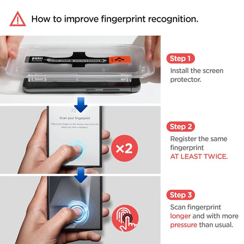 Galaxy S24 Series - Screen Protector Guard  GLAS.tR EZ Fit | Privacy (Pack of 2)