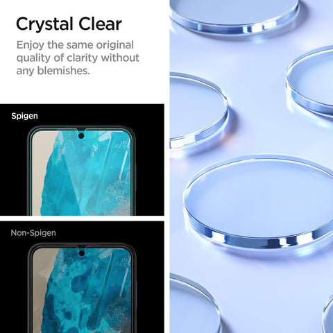 Glas.tR CE Tempered Glass Screen Guard for Galaxy M35 (2 Pack)