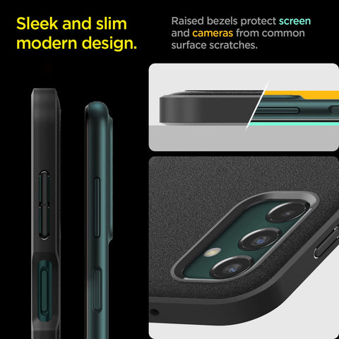 Sand Blast Back Cover Case Galaxy M13 4G (TPU | Matte Black)