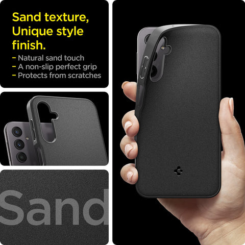 Sand Blast Back Cover Case Compatible with Galaxy A24