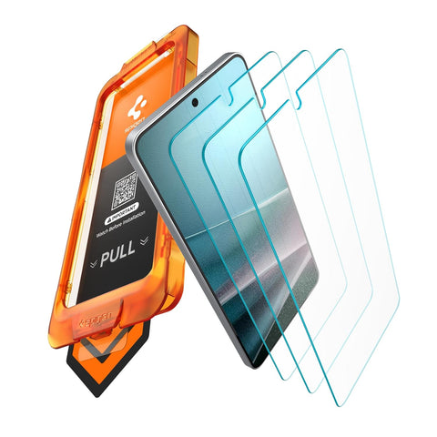Spigen AlignMaster S Tempered Glass Screen Guard for Galaxy S25 Edge [3 Pack]