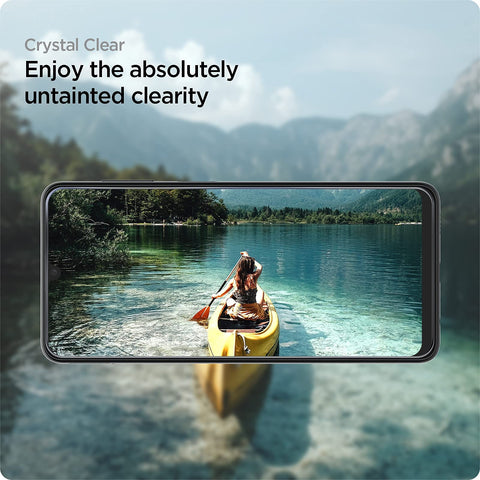 AlignMaster Tempered Glass Screen Guard Protector for Galaxy M32-2 Pack