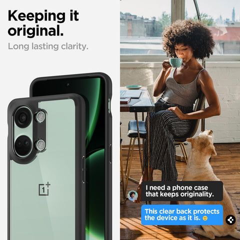 Ultra Hybrid Back Cover Case Compatible with OnePlus Nord 3 5G