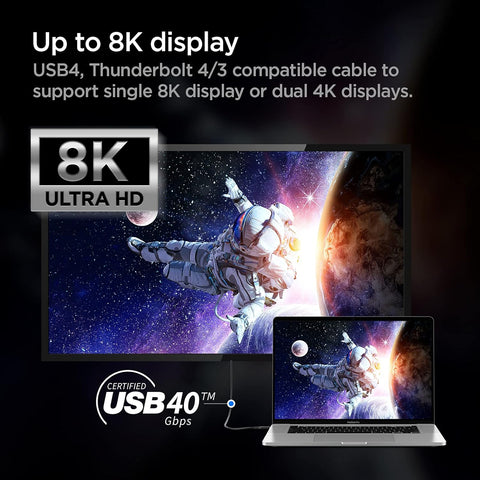 ArcWire™ USB-C to USB-C 4 Cable