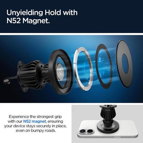 Air-Vent Type Car Mount Compatible with Magsafe