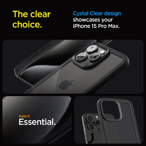 iPhone 15 Series - Sand Crystal Back Cover Case