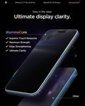 AGL07929 - iPhone 17 Pro / 17 GLAS.tR EZ Fit Privacy showing the ultimate display clarity. Stay in the clear.
