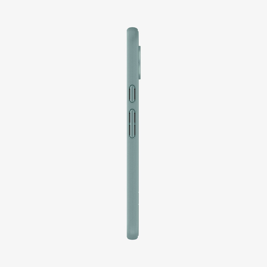 ACS09709 - Pixel 10 Pixel 10 Pro in sage green showing the side