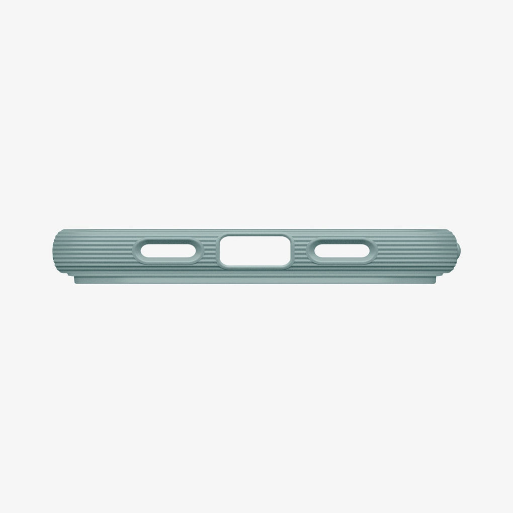 ACS09709 - Pixel 10 Pixel 10 Pro in sage green showing the bottom of case