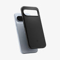 ACS09699 - Pixel 10, Pixel 10 Pro Thin Fit (MagFit) in black showing the sides, partial front and back