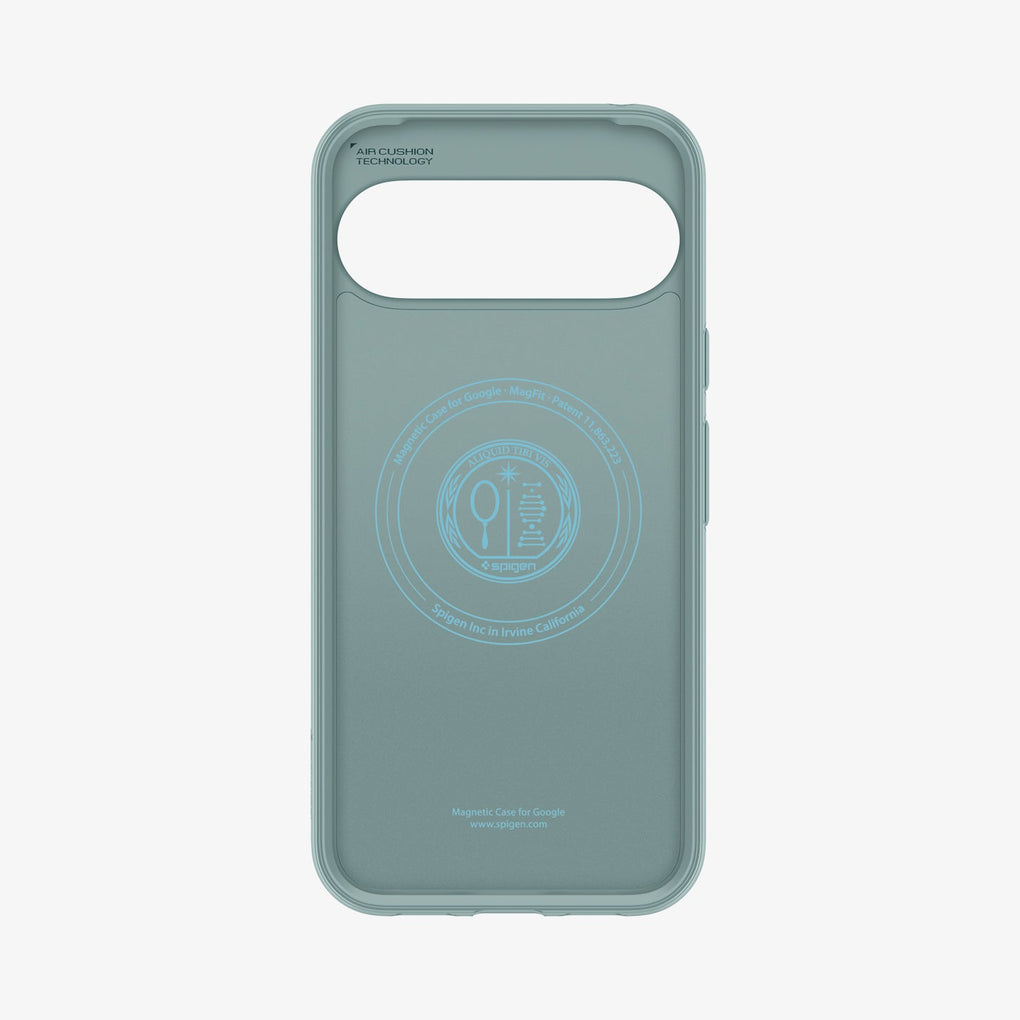 ACS09732 - Pixel 10 Pro XL Case Parallax (MagFit) in sage green showing the inside of case