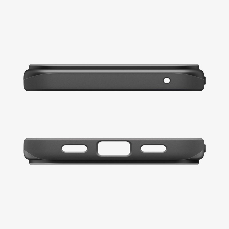 ACS09722 - Pixel 10 Pro XL Thin Fit (MagFit) in black showing the top and bottom of case