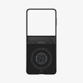 ACS09768 - Galaxy Z Flip 7 Case Air Fit Pro (MagFit) in black showing the inside of case