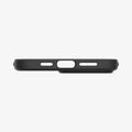 ACS09116 - iPhone 16 Pro Case Liquid Air T (MagFit + Camera Control) in Matte Black showing the bottom