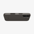 ACS09971 - iPhone 17 Thin Fit (MagFit) in Gunmetal showing the bottom of case