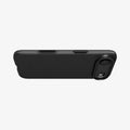 ACS09916 - iPhone 17 Air Thin Fit (MagFit) in Black showing the bottom of case