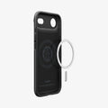 ACS09916 - iPhone 17 Air Thin Fit (MagFit) in Black showing inside with magfit magnet