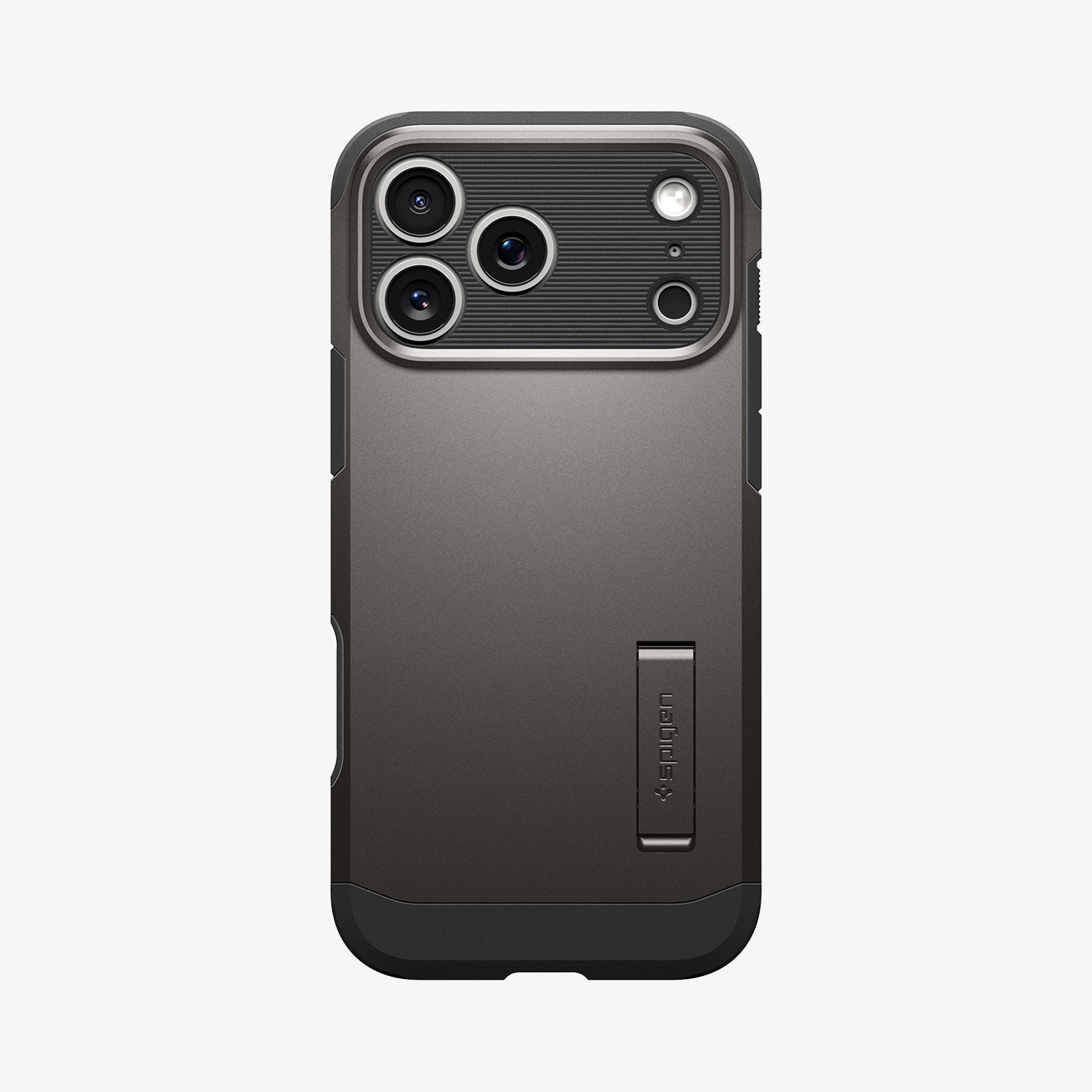 ACS09898 - iPhone 17 Pro Max Case Tough Armor T AI (MagFit) in gunmetal showing the back