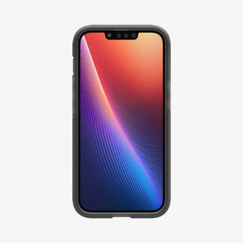 ACS09136 - iPhone 16e Case Tough Armor AI (MagFit) in Gunmetal showing the front