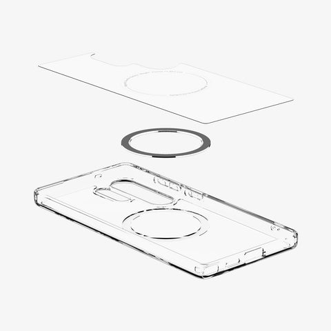 Galaxy S25 Series - Ultra Hybrid (MagFit + Qi2 Ready) Back Case Cover