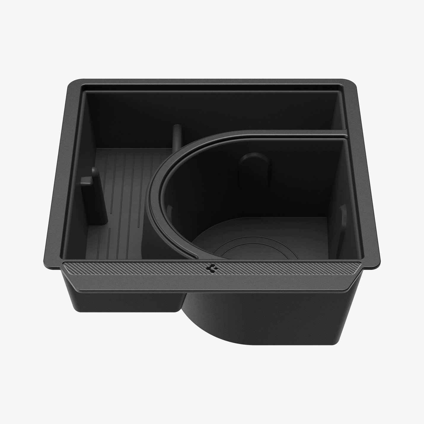ACP10951 - Tesla Series - Sliding Console Organizer with Bottle Holder | TO220SC showing front of organizer