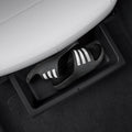ACP10638 - Model Y Juniper (2025+) 1PK Underseat Organizer Box | TO222J showing shoes inside the box