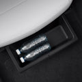 ACP10638 - Model Y Juniper (2025+) 1PK Underseat Organizer Box | TO222J showing water bottle in the box