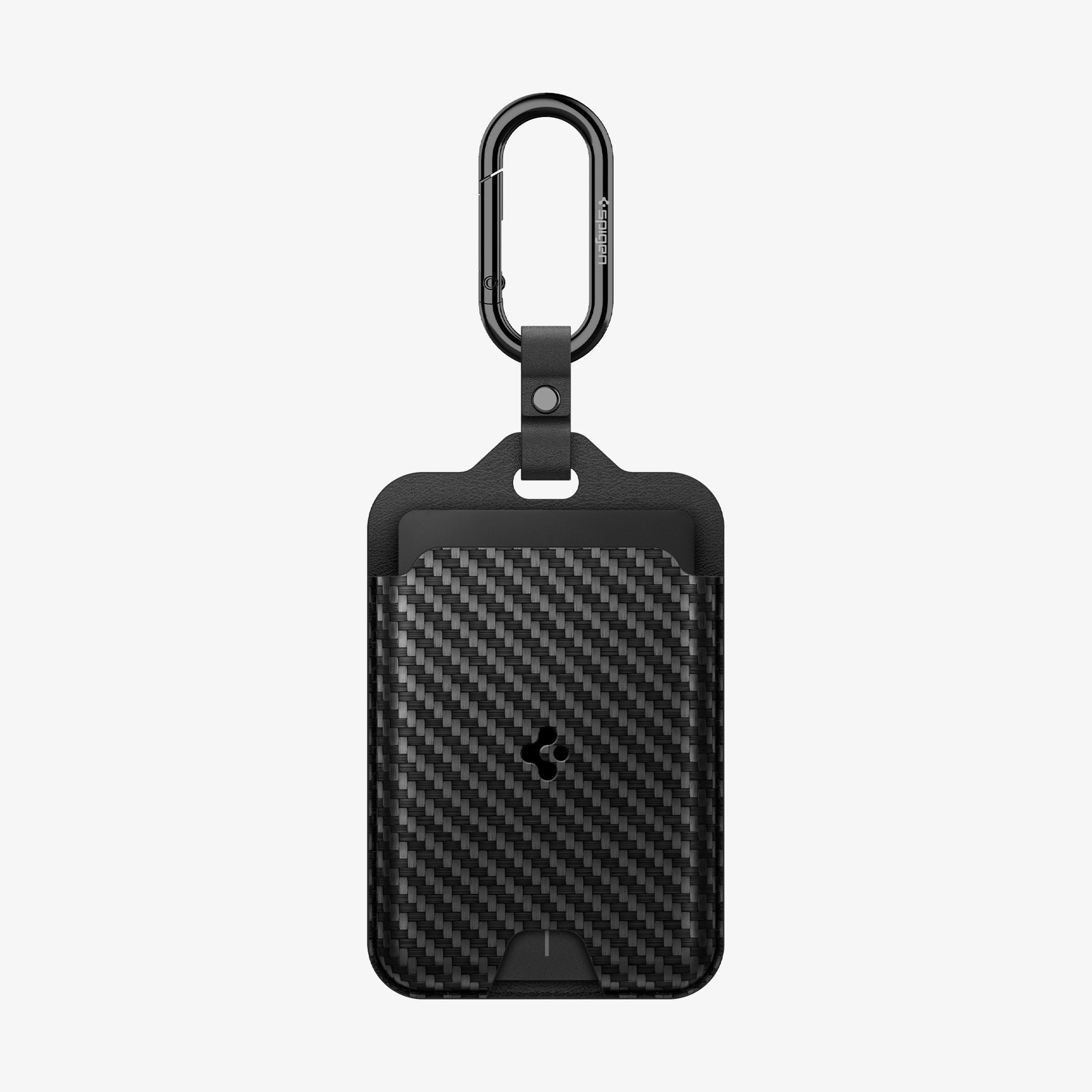 ACP08793 - Tesla AirFit Key Card Holder 2-pack | TO244 showing the front with carabiner