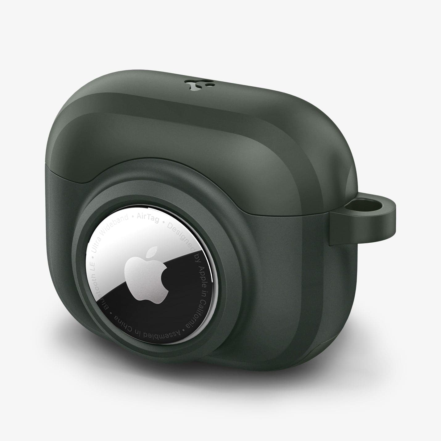 ACS04393 - Apple AirPods 3 Case Tag Armor Duo in military green showing the front and side