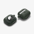 ACS04393 - Apple AirPods 3 Case Tag Armor Duo in military green showing the front, back and bottom