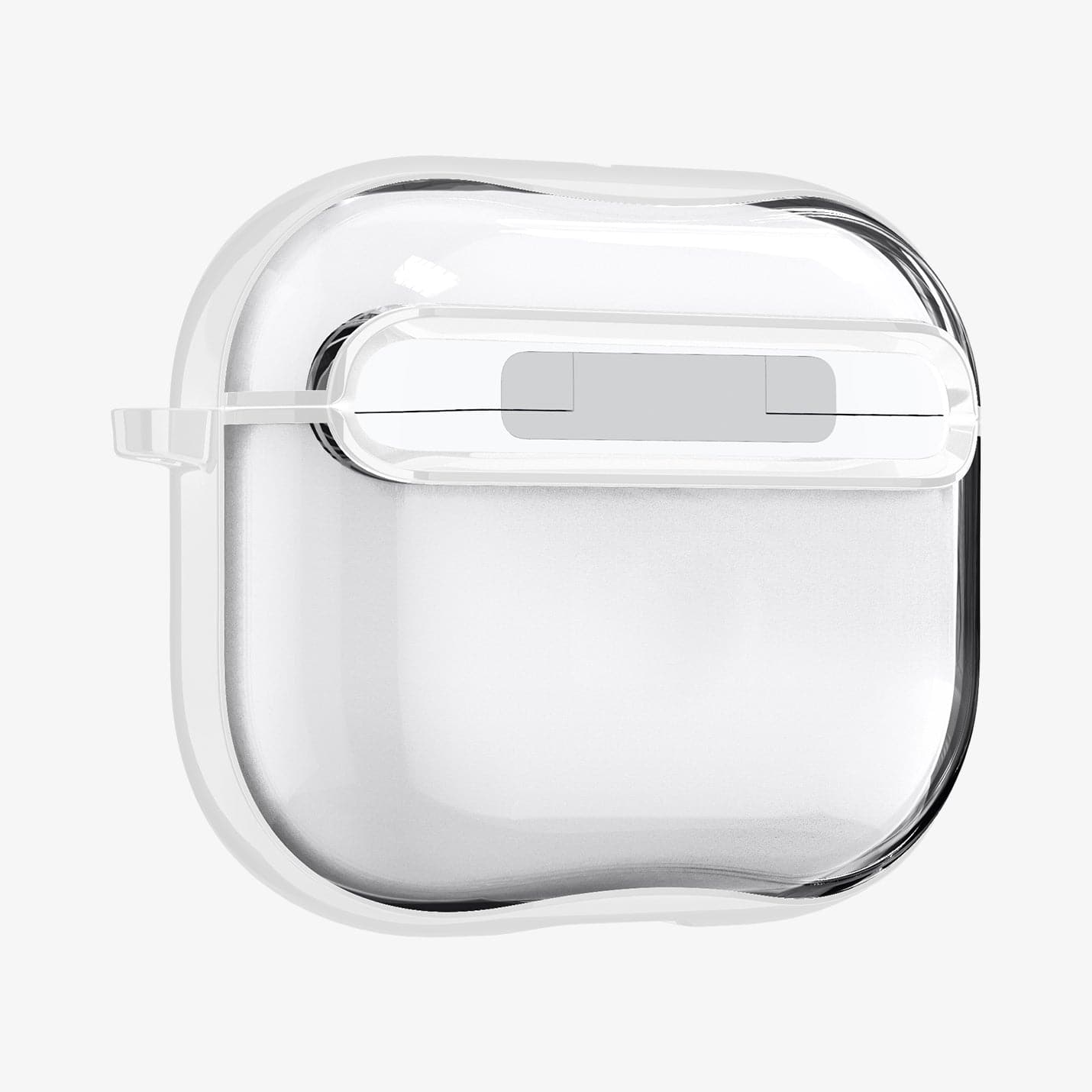 ASD01983 - Apple AirPods 3 Case Ultra Hybrid in jet white showing the back and side