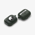 ACS04391 - Apple AirPods Pro Case Tag Armor Duo in military green showing the front, back and bottom