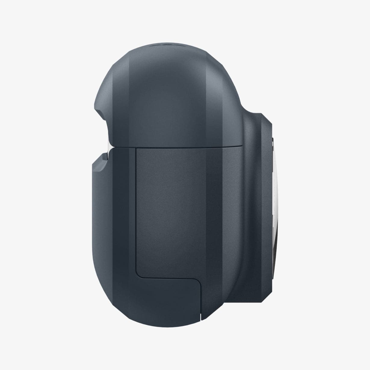ACS04390 - Apple AirPods Pro Case Tag Armor Duo in metal slate showing the side