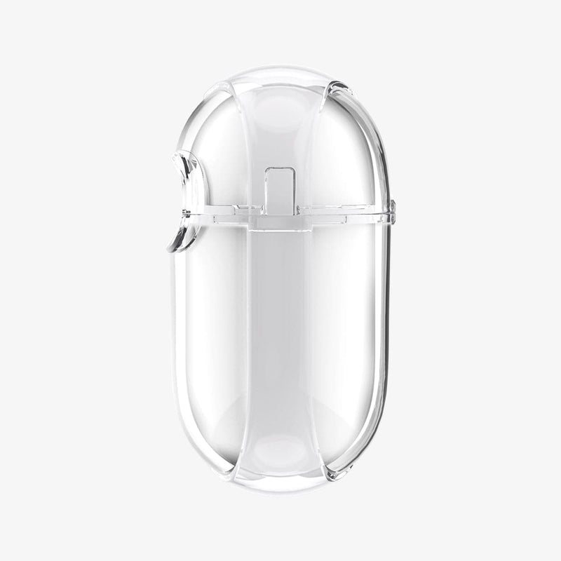 ASD00541 - Apple AirPods Pro Case Ultra Hybrid in crystal clear showing the side