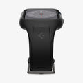 ACS04190 - Apple Watch Series (41mm) Case Liquid Air Pro in black showing the bottom and partial front
