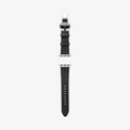 AMP06929 - Apple Watch (41mm)/Apple Watch (38mm) in black showing the watch band laid out flat