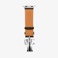 AMP06926 - Apple Watch Series (Apple Watch (49mm)/Apple Watch (45mm)/Apple Watch (42mm)) Watch Band Enzo in black showing one component of watch band
