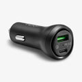 000CP25597 - SteadiBoost USB-C PD3.0 Car Charger showing the front, top and side