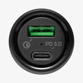 000CP25597 - SteadiBoost USB-C PD3.0 Car Charger showing the top with usb port