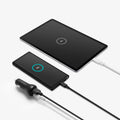 000CP25597 - SteadiBoost USB-C PD3.0 Car Charger showing the car charger charging a phone and tablet at once with screen off