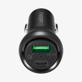000CP25597 - SteadiBoost USB-C PD3.0 Car Charger showing the top and front