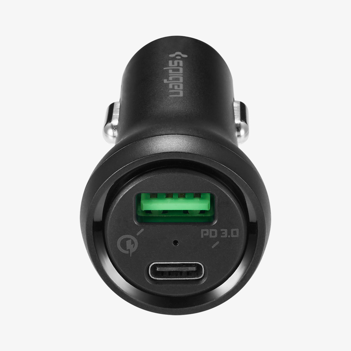 000CP25597 - SteadiBoost USB-C PD3.0 Car Charger showing the top and front