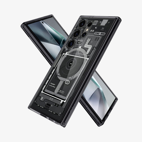 Galaxy S24 Series - Back Cover Case Ultra Hybrid Metal Ring Zero One (MagFit)