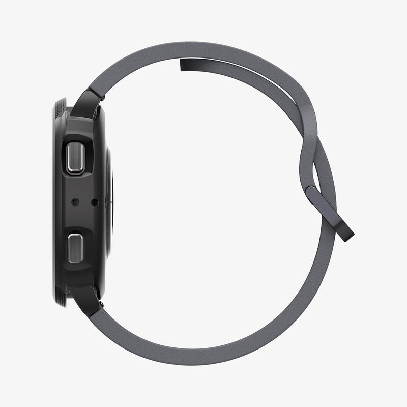 ACS03139 - Galaxy Watch 5/4 (40mm) Case Liquid Air in matte black showing the side