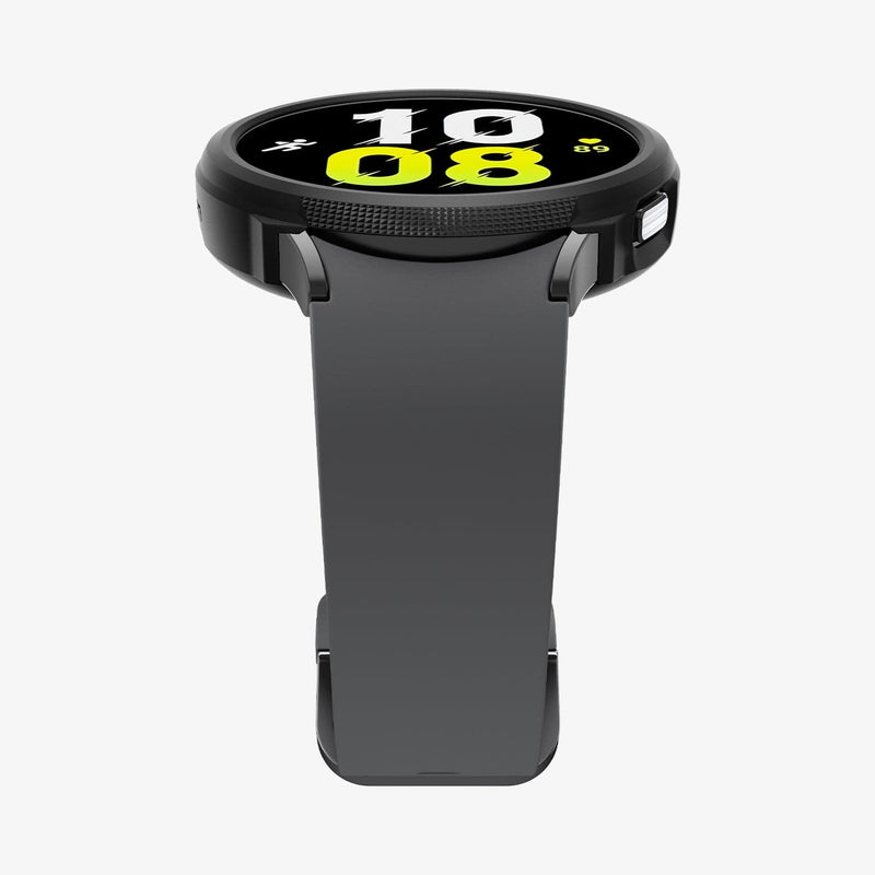 ACS03139 - Galaxy Watch 5/4 (40mm) Case Liquid Air in matte black showing the bottom and front