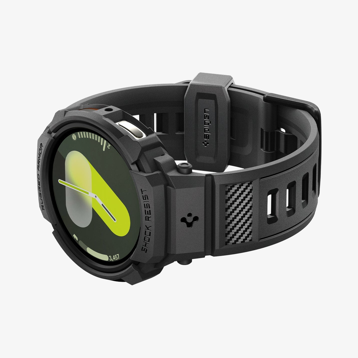 ACS10005 - Galaxy Watch 8 Rugged Armor Pro showing the bottom